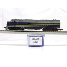 Life-Like N scale B & O #78 E7 Diesel Loco 7004
