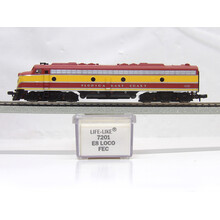 Life-Like N scale FEC #1035 E8 Diesel Loco 7201