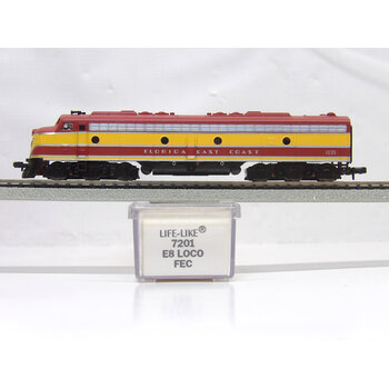 Life-Like N scale FEC #1035 E8 Diesel Loco 7201