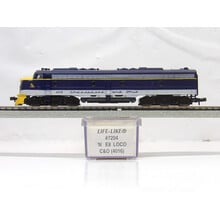 Life-Like N scale C & O #4016 E8 Diesel Loco 7204