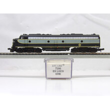 Life-Like N scale Erie Lack #824 E8 Diesel Loco 7186