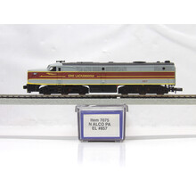 Life-Like N scale Erie Lack #857 ALCO PA Diesel Loco 7075