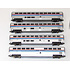Kato Trains Kato N scale Amtrak Superliner Phase III 4 car set A 106-3501