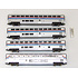 Kato Trains Kato N scale Amtrak Superliner Phase III 4 car set B 106-3502