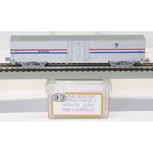 Con-Cor Con-Cor N scale Amtrak Phase III NMHC Boxcar w/ PO logo 0001-004683-1