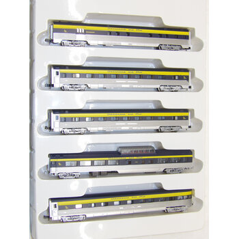 Con-Cor Con-Cor N scale C & O 5-car passenger set #2 #0003-5400141
