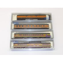 Kato Trains Kato N scale GN-2 4 car Smoothside Pass. set B 106-1104