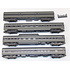 Kato Trains Kato N scale Southern Pacific 4 car Smoothside Pass. set B 106-1105
