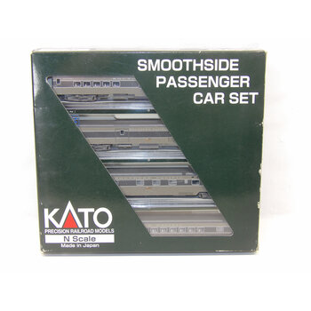 Kato Trains Kato N scale Southern Pacific 4 car Smoothside Pass. set B 106-1105