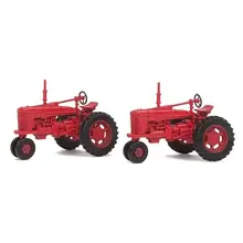 Scene Master HO Red Tractors (2-Pack) # 949-4160