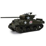 Motor City Classics Militaria 1:43 scale US M4A3 Sherman Tank-Thunderbolt 3002654