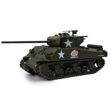 Motor City Classics Militaria 1:43 scale US M4A3 Sherman Tank-Thunderbolt 3002654