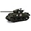 Motor City Classics Militaria 1:43 scale US M4A3 Sherman Tank-Thunderbolt 3002654