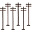 Lionel O Scale Telephone Poles Standard # 6-37851