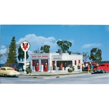 Walthers HO Al's Victory Service Station # 933-3072