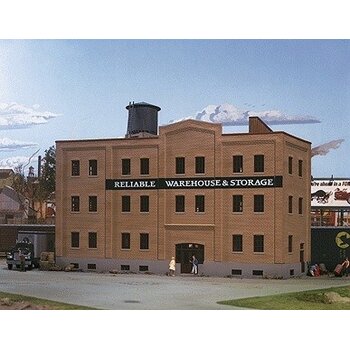 Walthers HO Reliable Warehouse and Storage Kit # 933-3014