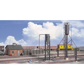 Walthers HO Sanding Towers & Drying House Kit # 933-3182