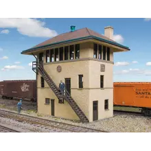 Walthers  HO ATSF Interlocking Tower Kit # 933-2983