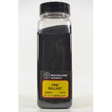 Woodland Scenics Shaker Ballast/Cinders fine # 1376