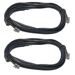 Digitrax Digitrax LocoNet Cable 2-Pack -- 16'  4.9m # LNC162