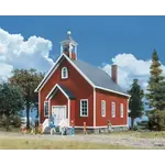 Walthers HO Cottage Grove School Building Kit # 933-3656