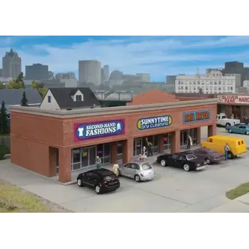 Walthers HO scale Modern Shopping Center I 933-4115
