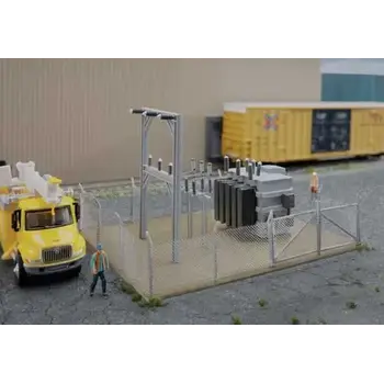 Walthers HO scale Small substation 933-4175