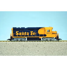 USA Trains USA G Scale Trains Santa Fe GP30 Blue/yellow # R22451