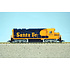 USA Trains USA G Scale Trains Santa Fe GP30 Blue/yellow # R22451