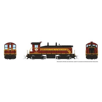Rapido Ho Boston & Maine #1220 EMD SW9 - ESU LokSound and DCC # 027566