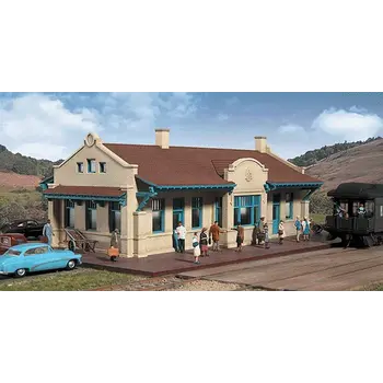 Walthers Ho Mission-Style Depot # 933-2920