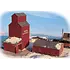 Walthers N Scale Farmers Cooperative Rural Elevator Kit 933-3238