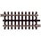 Atlas O Gauge  4-1/2 Straight Track with Brown Ties # 6051