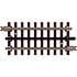 Atlas O Gauge  4-1/2 Straight Track with Brown Ties # 6051