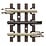 Atlas O gauge 3-Rail 1.75" straight track 4 pieces to a package 6052