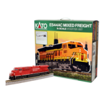 Kato Trains Kato N scale CP GE ES44AC "Gevo" and Mixed Freight Starter set 106-0022