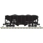 Atlas N scale CNJ 55T Fishbelly Hopper w/ load 3 PACK 50007212