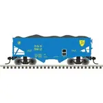 Atlas N scale D&H #4847 55T Fishbelly Hopper w/ load 50007213