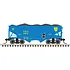 Atlas N scale D&H #4847 55T Fishbelly Hopper w/ load 50007213