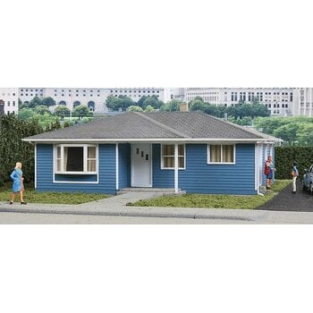 Walthers HO Framed Ranch Tract House Kit 933-3775