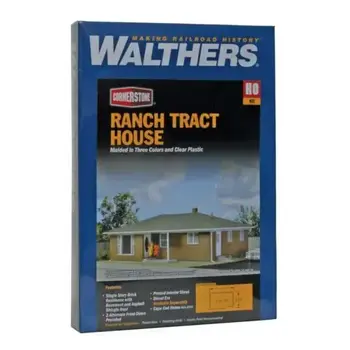 Walthers HO scale Ranch Tract house # 933-3777
