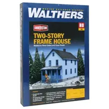Walthers HO Two-story frame House Kit # 933-3786