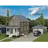 Walthers HO Two-story House w/ garage Kit # 933-3792