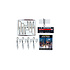 Woodland Scenics N scale Wooden Pole & Double Lamp Post Value Pack JP5914