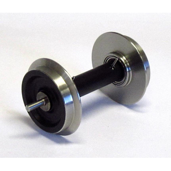 Piko G Scale ballbearing wheels with power pick up # 36167