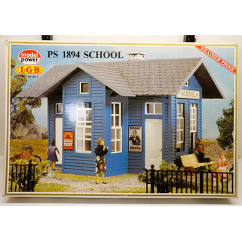 Model Power G scale PS 1894 School Building Kit 1619