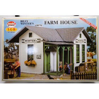 POLA Model Power G scale Billy Winter Farm House Building Kit # 1605