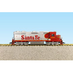 USA Trains USA Trains G scale SANTA FE GP38-2 (WARBONNET) RED/SILVER # R22212