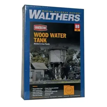 Walthers HO scale Wood Water Tank 933-3531