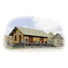 Walthers  HO Golden Valley Freight House Kit # 933-3533
